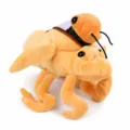 Detailansicht des kreativen Zikaden-Plüschtiers mit einem Zwei-in-Eins-Insektendesign. - Häutung Zikade Insekt Zwei-in-Eins-Stil / Wie abgebildet / Großes und Kleines Set (13cm und 25cm)