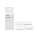 Set of 4 white plastic drawer divider connectors for customizable grid organization - Straight Connector / Set of 4