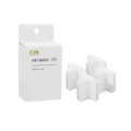 Set of 4 white plastic drawer divider connectors for customizable drawer organization - 3-way Connector / Set of 4