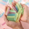 Colorful silicone pencil cap protectors and tip covers set for kids and students daily use. - Pencil Caps / Bulk Packaging