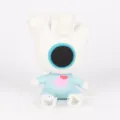 Ultrakill Minos Prime Plüschtier Spielfigur mit einzigartigem Herz-Design im Detail - 19*15*31cm / Weiß