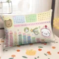 Federa educativa per cuscino da letto per bambini con matematica pinyin e simpatico - DBBS07