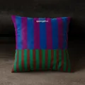Retro striped square throw pillow cover decorative cushion for sofa bedroom design. - 35x35cm (Without Core) / AZVN01 Retro Stripe
