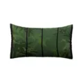 Green bamboo pattern rectangular lumbar pillow for sofa and bed, soft modern style. - LZEW10