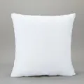 Wit vierkant kusseninzetstuk, zachte en elastische PP-katoen bankkussenkern. - 40x40cm (Klein)