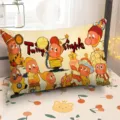 Cute star cartoon print rectangular plush pillow, soft bedroom sofa cushion home decoration gift. - Double-Sided 50x30 cm (Cushion Insert Not Included) / DAYP04