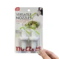 Confezione da 2 beccucci per bottiglie di salsa di soia bianchi e verdi versatili - Verde (Set di 2)