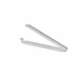 Set of 4 white plastic food bag sealing clips, 14cm short style moisture-proof sealer - Short Style (5240) / Small (14cm/4 Pieces) / White