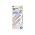Spremi tubetto manuale in plastica bianca per dentifricio e detergente, set da 2 - Confezione Doppia (389) / Bianco