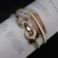 Gold thin metal waist chain elastic dress belt stylish decorative accessory for women and girls - #286 Gold