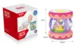 Baby music hand drum toy early education multi-functional toddler interactive musical instrument - Medium Drum / Pink