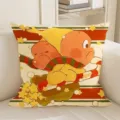 Cute cartoon star character removable throw pillow christmas decor soft cushion cover - 35x35cm (Cover Only) / IST06