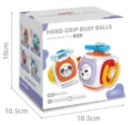 Baby busy ball educational toy hexagon multi-functional early learning sensory toy box - Airplane Busy Activity Cube