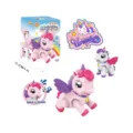 Electric walking dancing unicorn toy with colorful LED lights and music for kids fun gift. - Unicorn / Multicolor