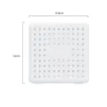 Contenitore quadrato bianco professionale per repellente riso, misura 9,8cm x 10cm - Stile Quadrato Bianco (8946)