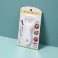 Éplucheur japonais en céramique blanche pour fruits et légumes dans son emballage d'origine - Réf. : 4026