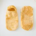 Yellow tie-dye non-slip yoga socks with grip soles, breathable athletic pilates socks for women. - One Size (36-41) / Tie-Dye Yellow