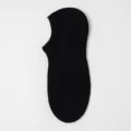 Herren Schwarze Unsichtbare Socke Sommer Atmungsaktives Mesh Low Cut Rutschfest Uni - Einheitsgröße / Schwarz