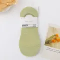 Women's shallow-cut invisible mesh socks, breathable summer short socks with anti-slip heel. - One Size (Size 36-41) / Light Green (Honeycomb Pattern)
