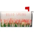 Housse de boite aux lettres tulipes de printemps magnetique etanche decoration florale exterieure - Style 6