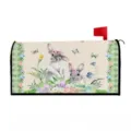 Housse de boîte aux lettres de Pâques avec joli motif de lapin et œufs pour le printemps. - 5