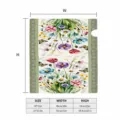 Frühlingsblumen Briefkastenabdeckung wasserdicht Outdoor Briefkastenverkleidung mit Größentabelle. - Stil 4 / Magnet