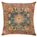 Fodera per cuscino quadrata con motivo mandala tappeto persiano vintage arredamento - Modello 6