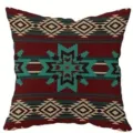 Funda de cojín de lino con estampado geométrico retro estilo étnico decoración hogar - Estilo 4