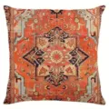 Fodera per cuscino in lino stampato mandala vintage, copricuscino geometrico retrò senza imbottitura. - Stile 10