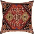 Fodera per cuscino con stampa geometrica mandala vintage, federa decorativa etnica. - Stile 9