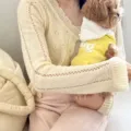 Spring summer pet dog cat clothes hooded pocket printed hoodie cute teddy apparel soft style - XS / Yellow