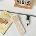 Sheer lace ruffle mid-tube socks for women, sweet Lolita style breathable summer hosiery. - One Size / Apricot Pink