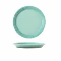 Assiette en céramique de couleur unie mate française, belle assiette à dessert, 22.5cm. - Assiette Arc-en-ciel 9 Pouces - Vert