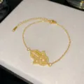 Bracciale a mano Hamsa in oro con zirconi scintillanti e design cuore malocchio - Stile Malocchio Cuore 4 (Stile 4)