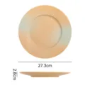 Ρετρό ιαπωνικό κεραμικό πιάτο φαγητού 27,3cm στρογγυλό πιάτο μπριζόλας για την κουζίνα - Πιάτο φαγητού 10,7 ιντσών