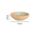 Retro japanische Keramik kleine Schüssel, Vintage Sprenkelglasur, 9,5cm Durchmesser und 3,3cm Höhe. - Unregelmäßige Saucenschale