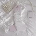 Sweet white lace bow socks for women, stylish ballet-core leg warmers for summer wear. - One Size / White