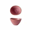 Petit bol de sauce en céramique rétro japonaise variante rose, largeur 7.5cm, 60ml - Plat à sauce 3 pouces - rouge réactif