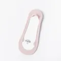 Ice silk invisible boat socks for women, summer thin anti-slip shallow mouth socks. - One Size / Light Pink