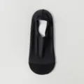 Herren Sommer atmungsaktive Mesh unsichtbare Bootssocken, dünne rutschfeste Loafersocken. - Einheitsgröße / Schwarz