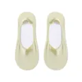 Eis-Seide unsichtbare flache Bootsocken für Damen, rutschfeste Sommersocken für High Heels. - Einheitsgröße / Grün