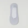 Light grey thin breathable no show socks for women, comfortable low cut invisible socks. - One Size / Light Blue