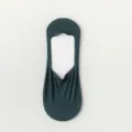Herren Sommer Atmungsaktive Mesh Flache Bootssocken Dunkelgrün Unsichtbare Socken - Einheitsgröße / Atmungsaktives Mesh / Dunkelgrün