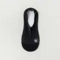 Herren Sommer Atmungsaktive Mesh Boot Socken Schwarz Tief geschnitten Unsichtbare Socken - Einheitsgröße / Schwarz