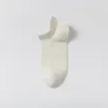 Herren Sommer Netto atmungsaktive weisse Low-Cut Bootsocken mit Lasche kurze Socken - Einheitsgröße / Weiß
