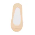 Women summer thin no show socks skin color low cut invisible foot socks for heels - One Size / Nude