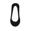 Black low cut invisible socks for women, summer thin breathable footwear style SKU. - One Size / Black
