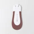 Women low cut invisible boat socks summer thin shallow mouth socks dusty rose color daily wear - Dark Red