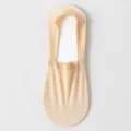 Men's summer thin invisible boat socks, low-cut breathable ice silk anti-slip socks. - One Size / Simple White Card Packaging / Nude