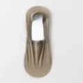 Heren onzichtbare zomersokken, ademende mesh lage enkelsokken comfortabel voor warme dagen. - Eén maat / Bonengroen